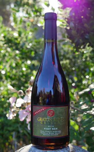 Graton Ridge Cellars 2013 Paul Family Vineyard Russian River Valley Pinot Noir 750ml Wine Bottle