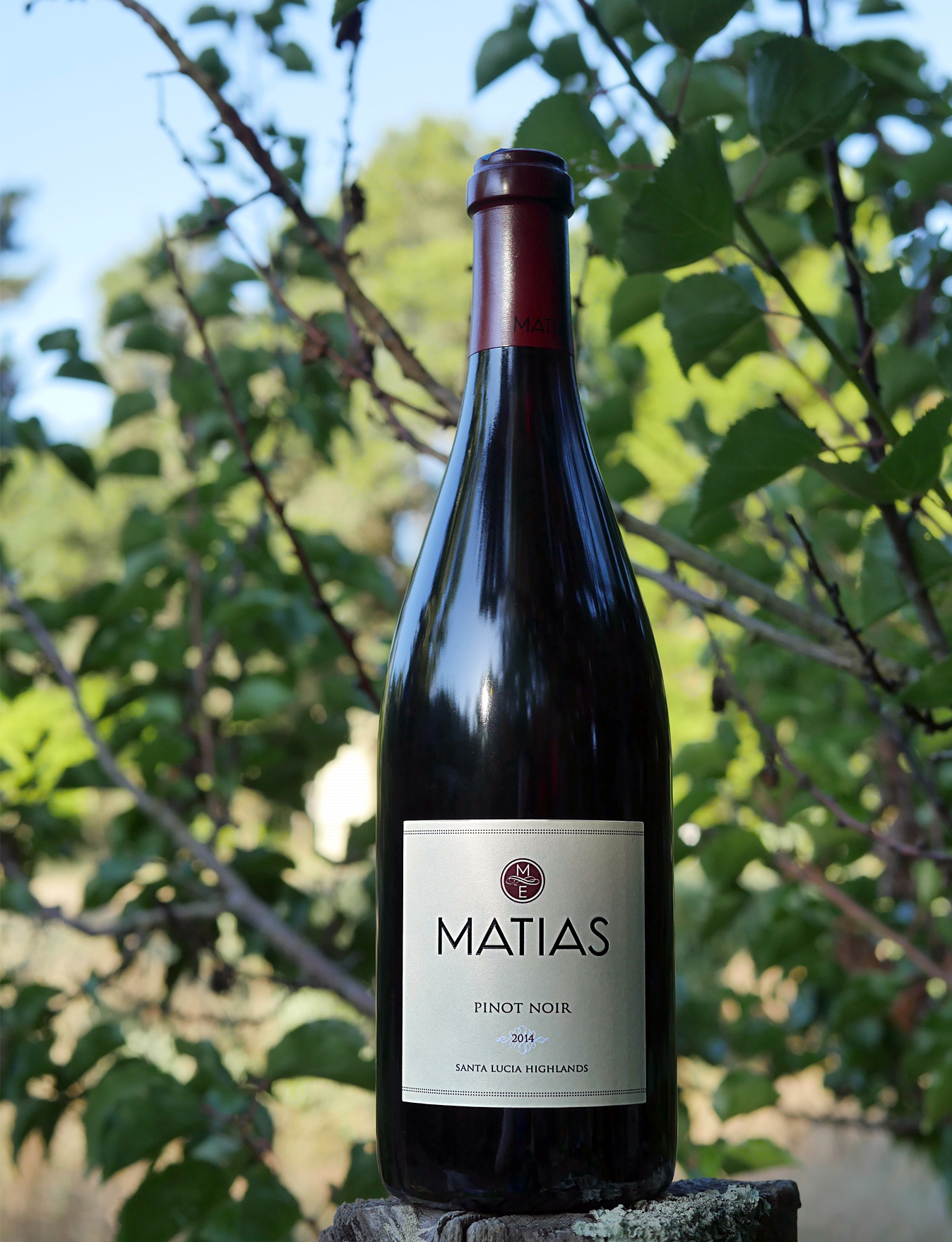 Matias 2014 Santa Lucia Highlands Pinot Noir 750ml Wine Bottle