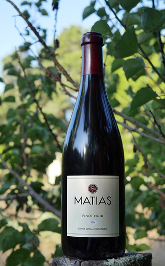 Matias 2014 Santa Lucia Highlands Pinot Noir 750ml Wine Bottle