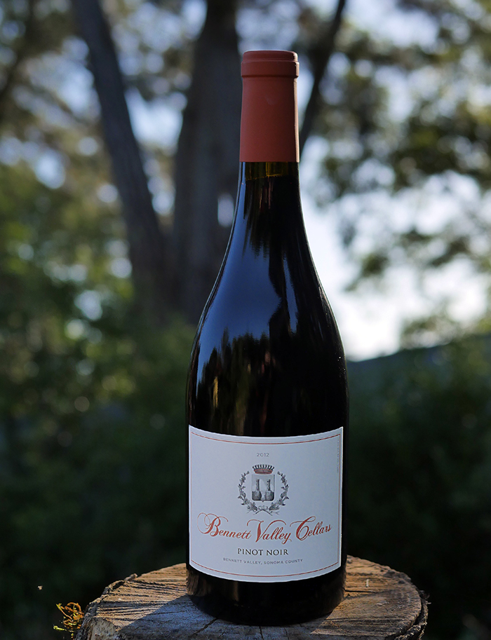 Bennett Valley Cellars 2012 Sonoma County PInot Noir 750ml Wine Bottle