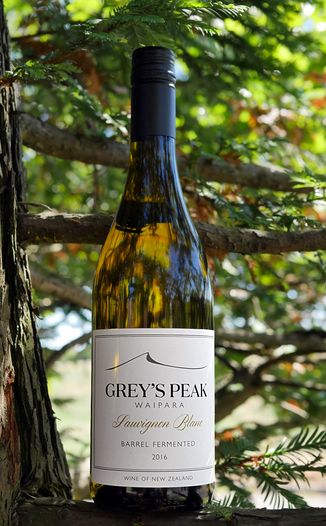 Greystone Wines 2016 Grey's Peak 'Barrel Fermented' Waipara Sauvignon Blanc 750ml Wine Bottle