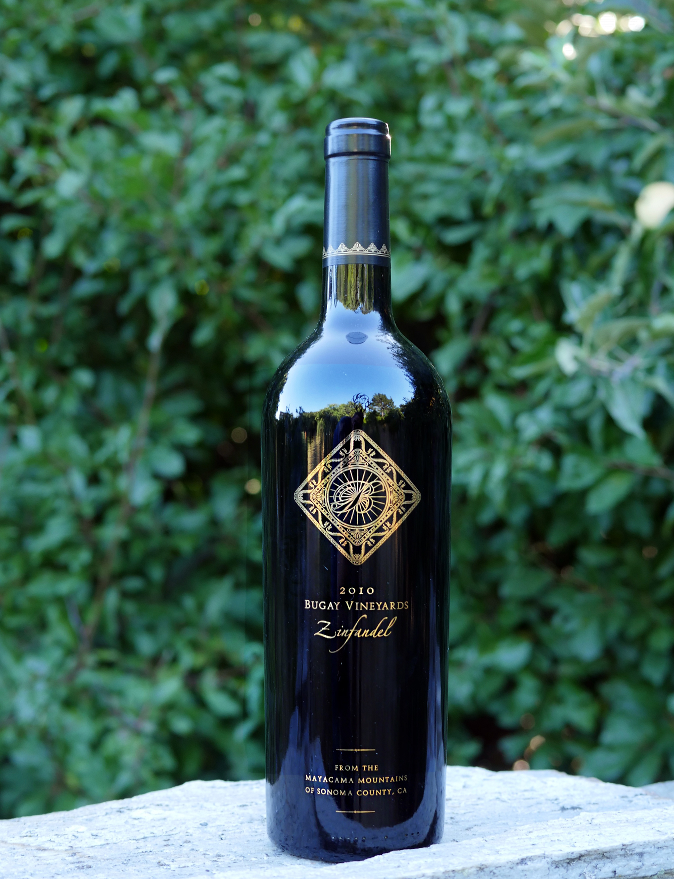 Bugay Vineyards 2010 Mayacamas Mountains Zinfandel 750ml Wine Bottle