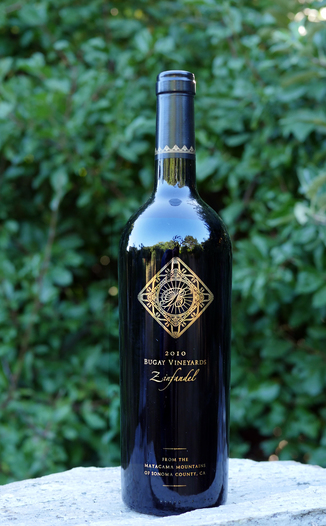Bugay Vineyards 2010 Mayacamas Mountains Zinfandel 750ml Wine Bottle