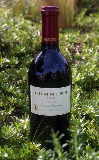 Summers 2004 Estate Cabernet Sauvignon 750ml Wine Bottle