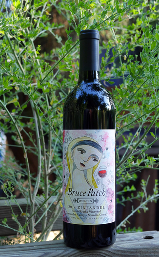 Bruce Patch Wines 2014 Harris Kratka Vineyard Alexander Valley Zinfandel 750ml Wine Bottle