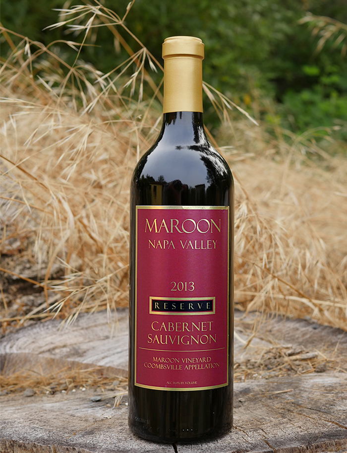 Maroon 2013 Reserve Coombsville Cabernet Sauvignon 750ml Wine Bottle
