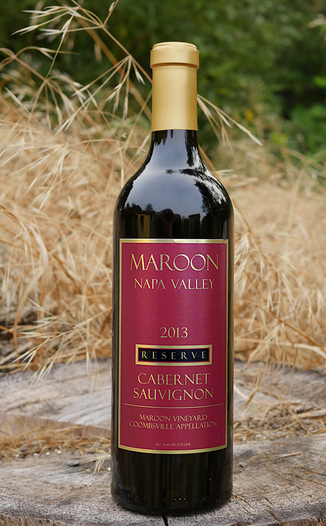 Maroon 2013 Reserve Coombsville Cabernet Sauvignon 750ml Wine Bottle