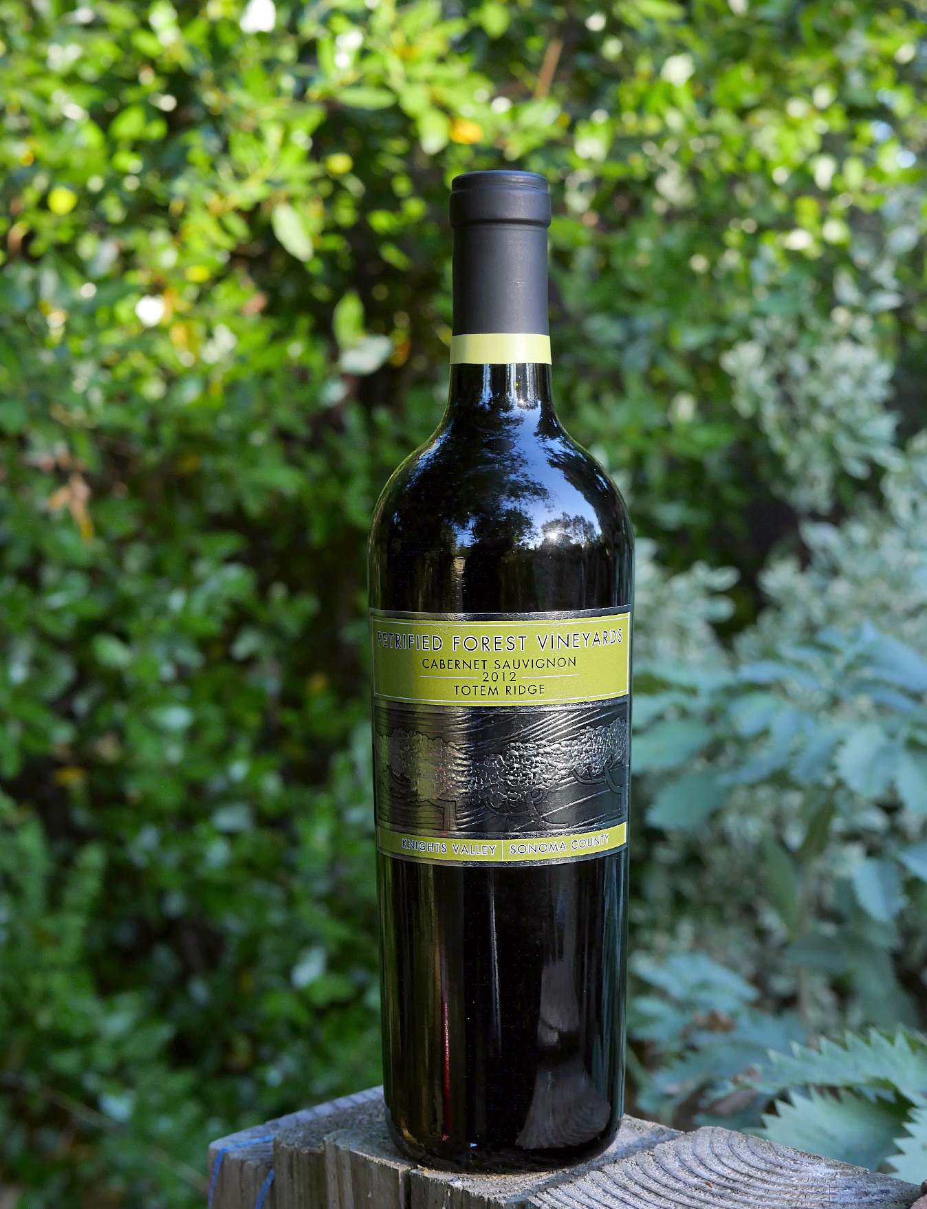 Petrified Forest Vineyards 2012 Totem Ridge Vineyard Knights Valley Cabernet Sauvignon 750ml Wine Bottle