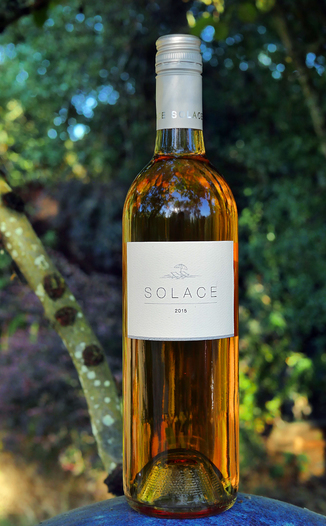 Azur Wines 2015 'Solace' Dry California Rose 750ml Wine Bottle