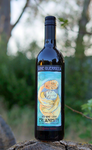 Wine Guerrilla 2012 "Equanimity" Dry Creek Valley Red Wine 750ml Wine Bottle