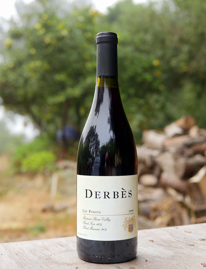 Derbes 2009 Russian River Valley Syrah 750ml Wine Bottle