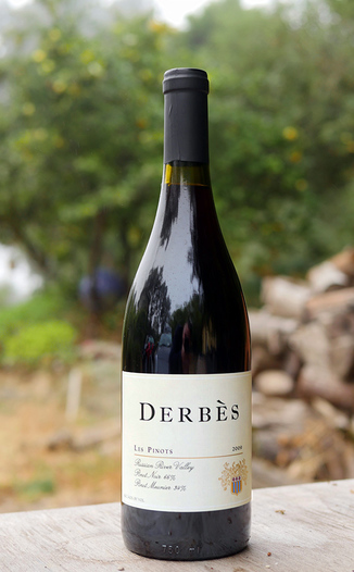 Derbes 2009 Russian River Valley Syrah 750ml Wine Bottle