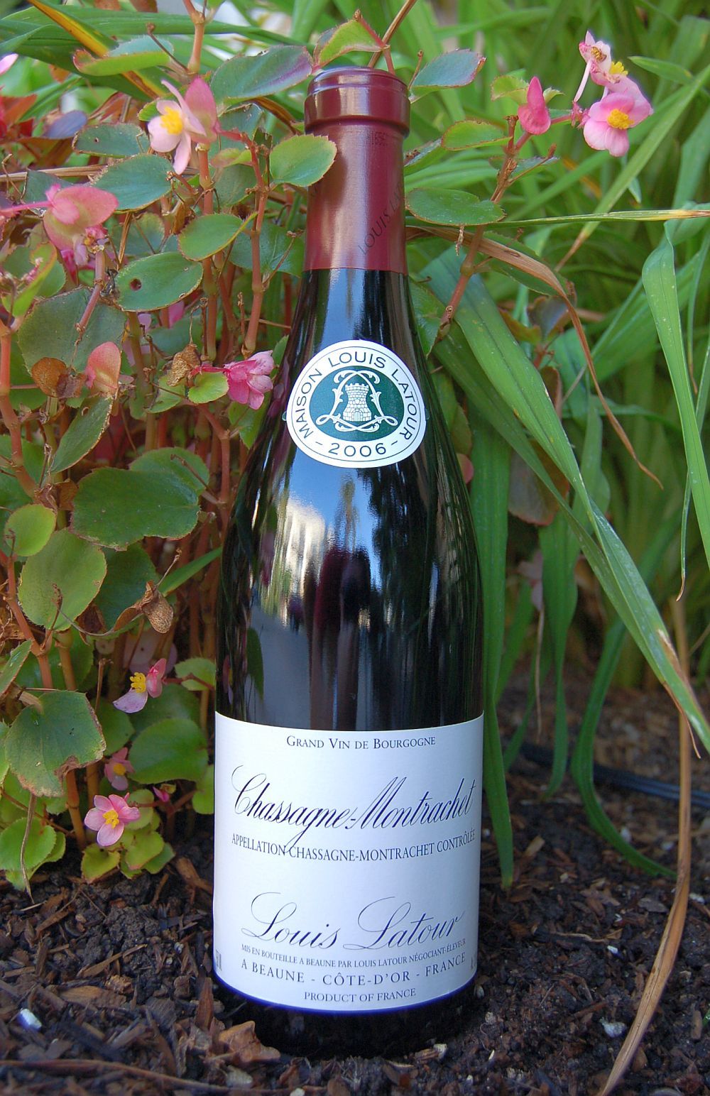 Maison Louis Latour 2006 Chassagne Montrachet Rouge 750ml Wine Bottle