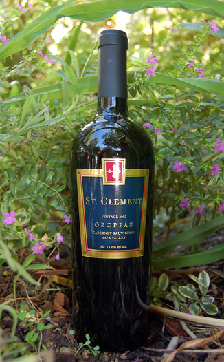 St. Clement Vineyards 2002 Oroppas Cabernet Sauvignon 750ml Wine Bottle