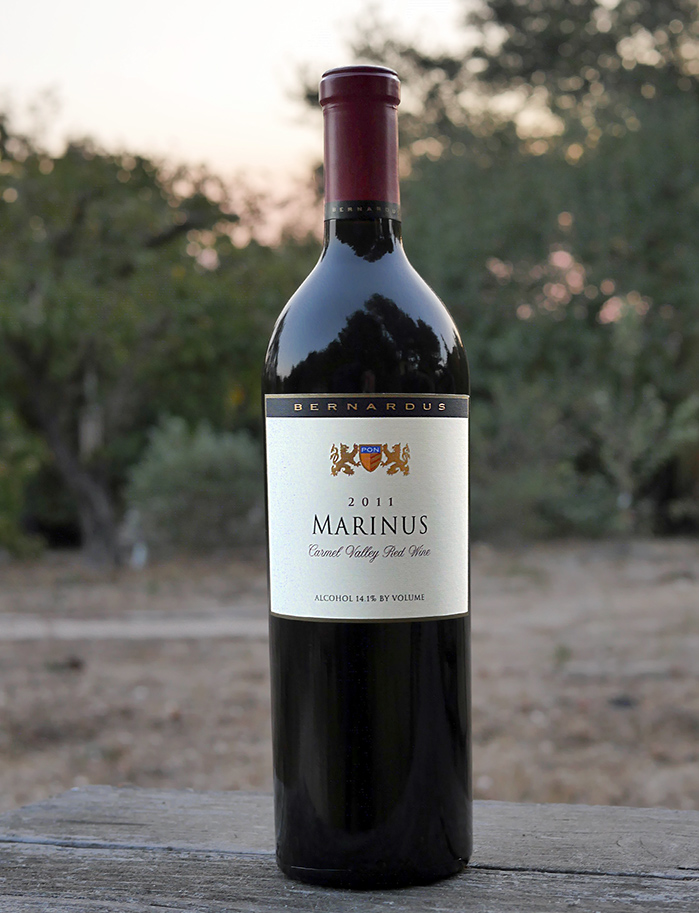 Bernardus Winery 2011 Marinus Vineyard Carmel Valley Red Wine 750ml Wine Bottle