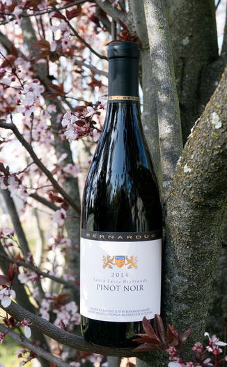 Bernardus Winery 2014 Santa Lucia Highlands Pinot Noir 750ml Wine Bottle