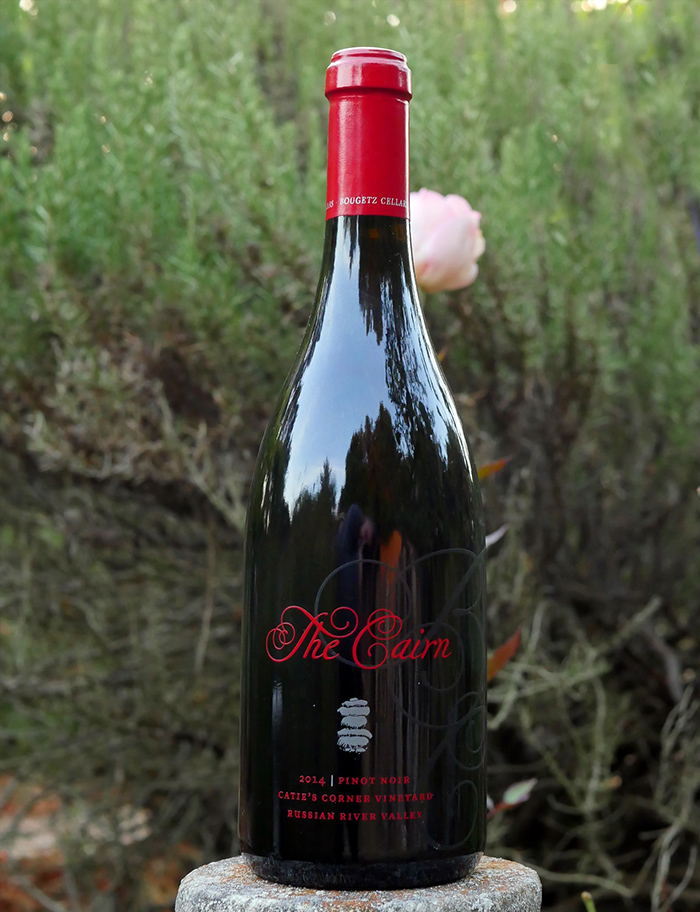 Bougetz Cellars 2014 Russian River Valley The Cairn Pinot Noir 750ml Wine Bottle