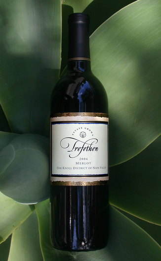 Trefethen Family Vineyards 2004 Merlot 750ml Wine Bottle