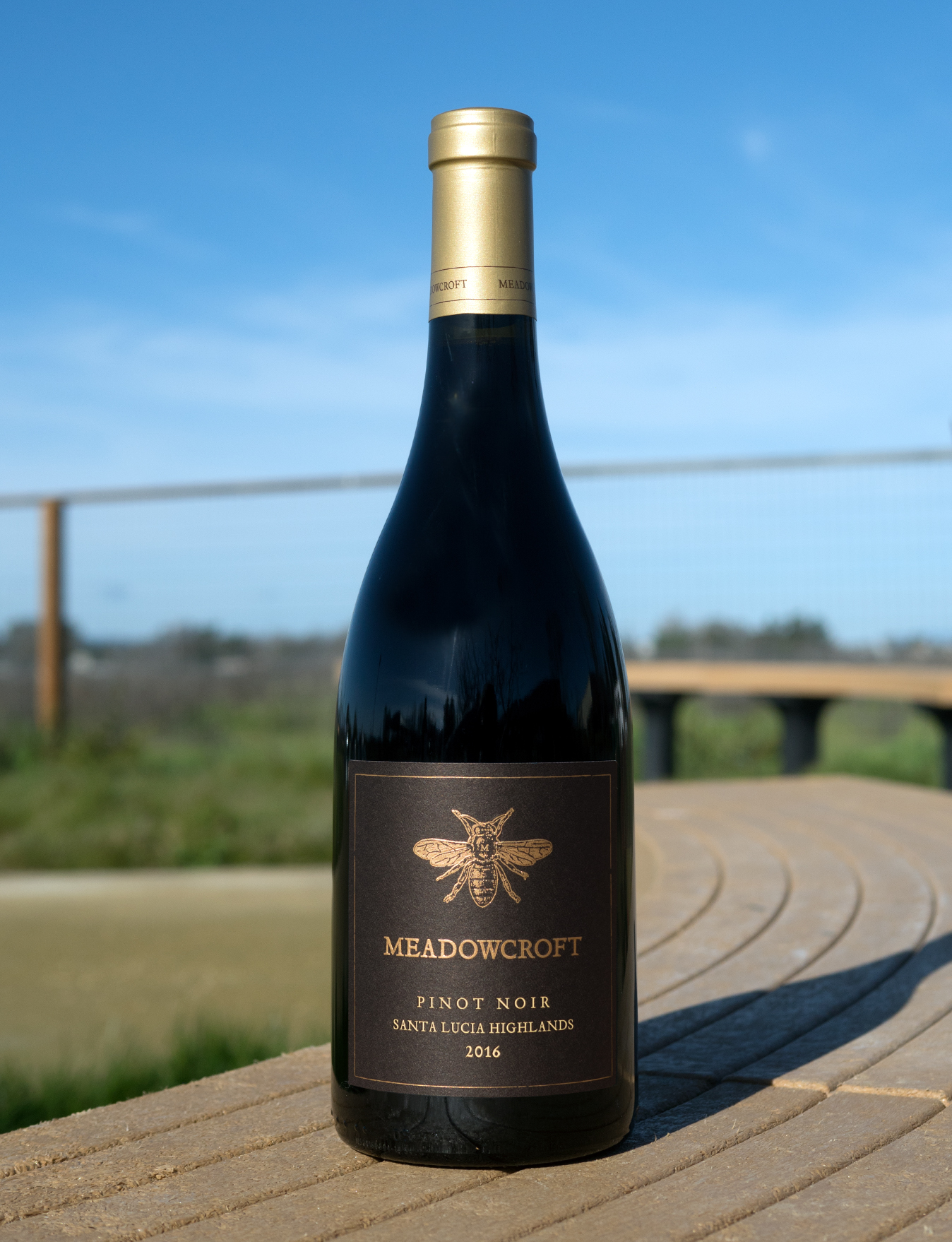 Meadowcroft Wines 2016 Santa Lucia Highlands Pinot Noir 750ml Wine Bottle