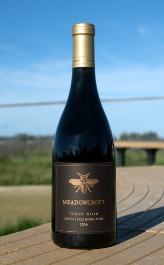 Meadowcroft Wines 2016 Santa Lucia Highlands Pinot Noir 750ml Wine Bottle