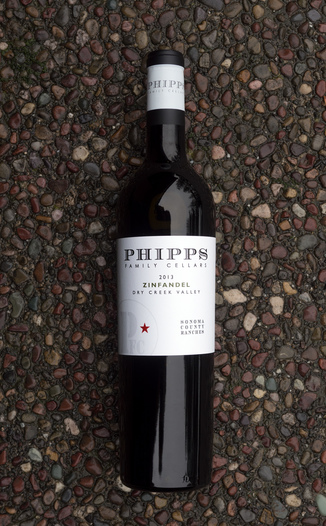 Phipps Family Cellars 2013 Sonoma County Ranches Dry Creek Valley Zinfandel 750ml Wine Bottle