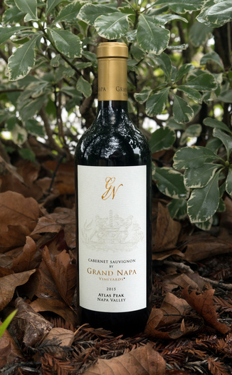 Grand Napa 2015 Atlas Peak Napa Valley Cabernet Sauvignon 750ml Wine Bottle