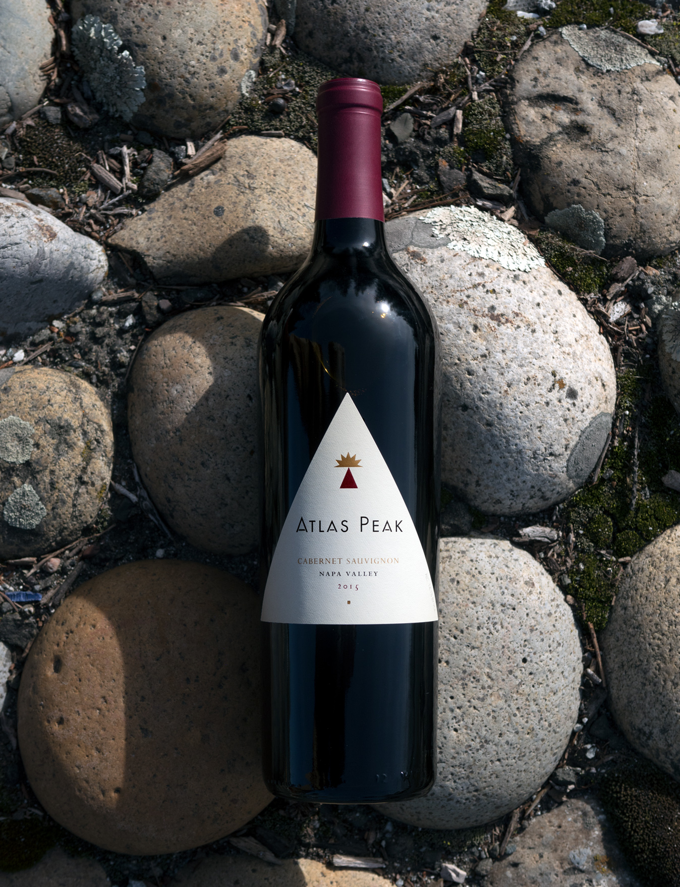 Atlas Peak Vineyards 2015 Napa Valley Cabernet Sauvignon 750ml Wine Bottle