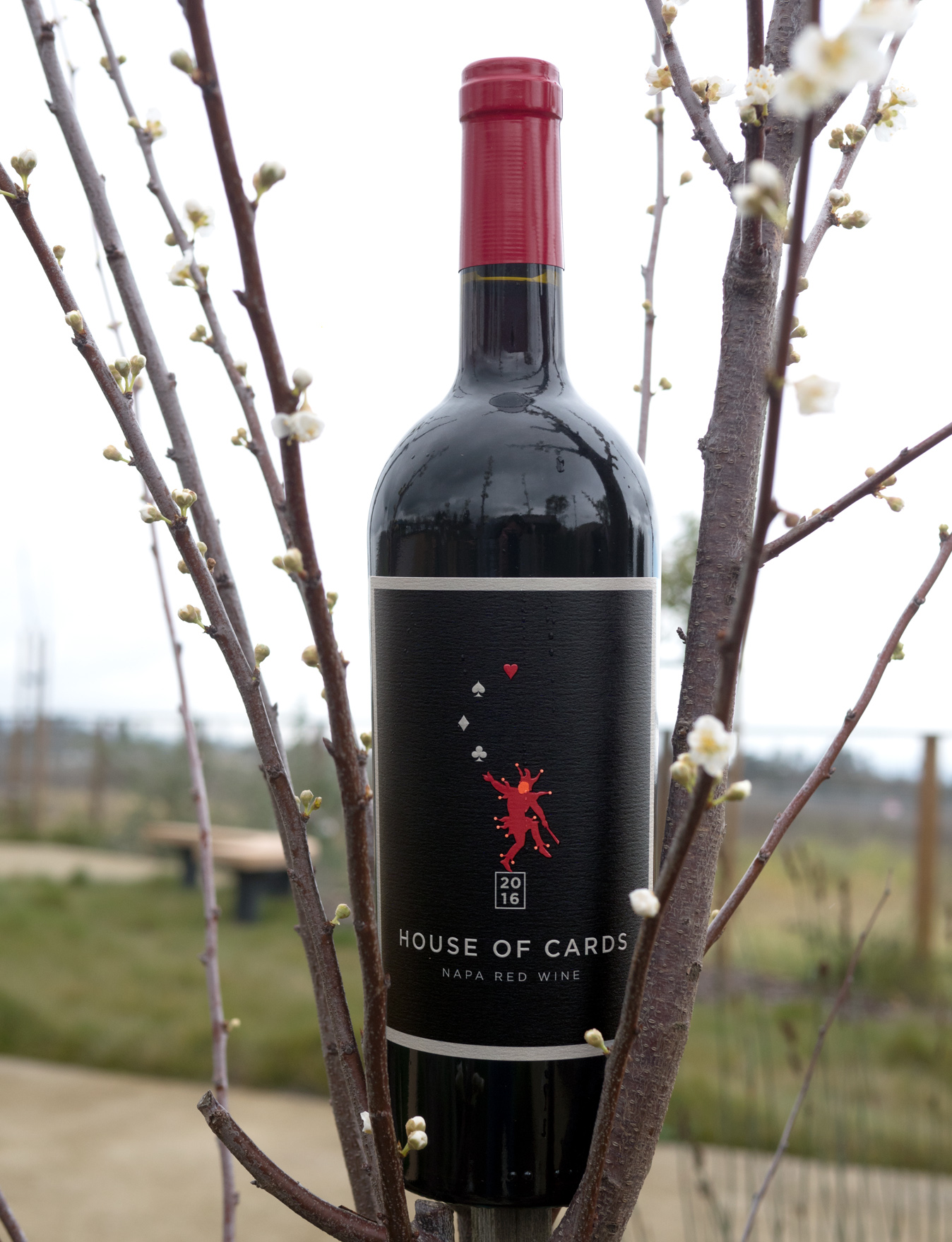 House of Cards 2016 Napa Red Wine 750ml Wine Bottle