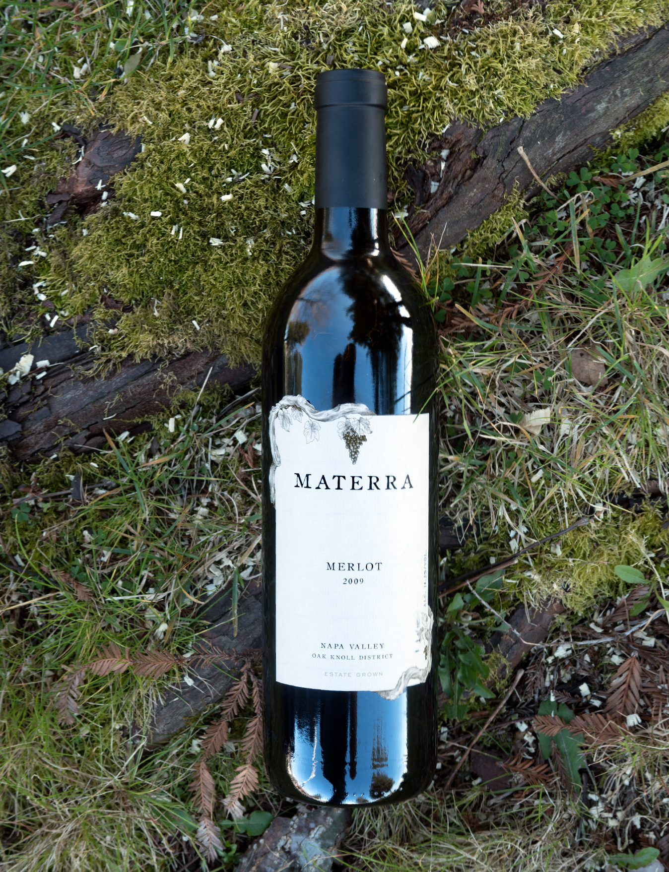 Materra 2009 Napa Valley Oak Knoll District Estate Grown Merlot 750ml Wine Bottle