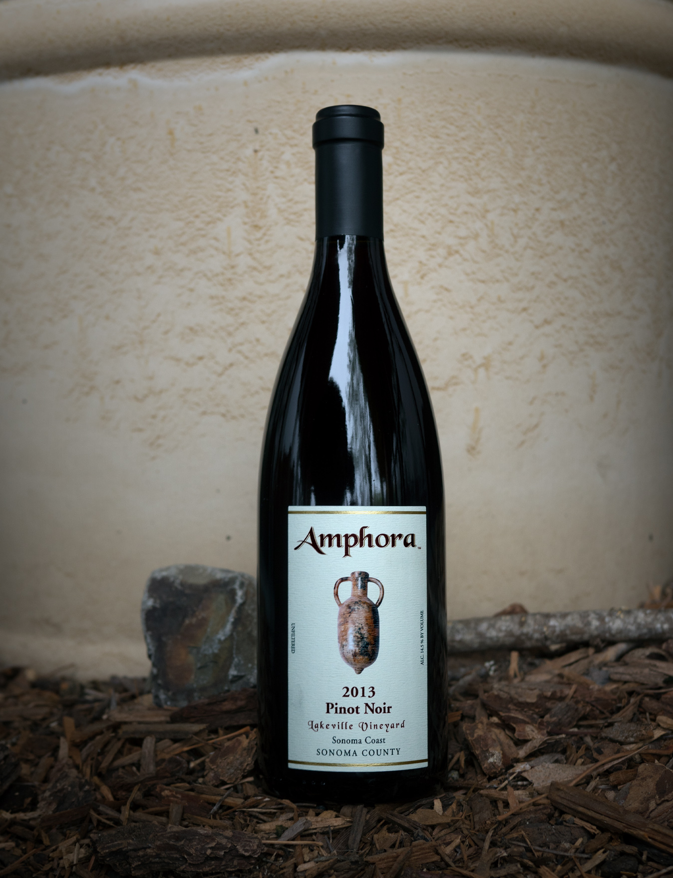 Amphora Winery 2013 Lakeville Vineyard Sonoma Coast Pinot Noir 750ml Wine Bottle