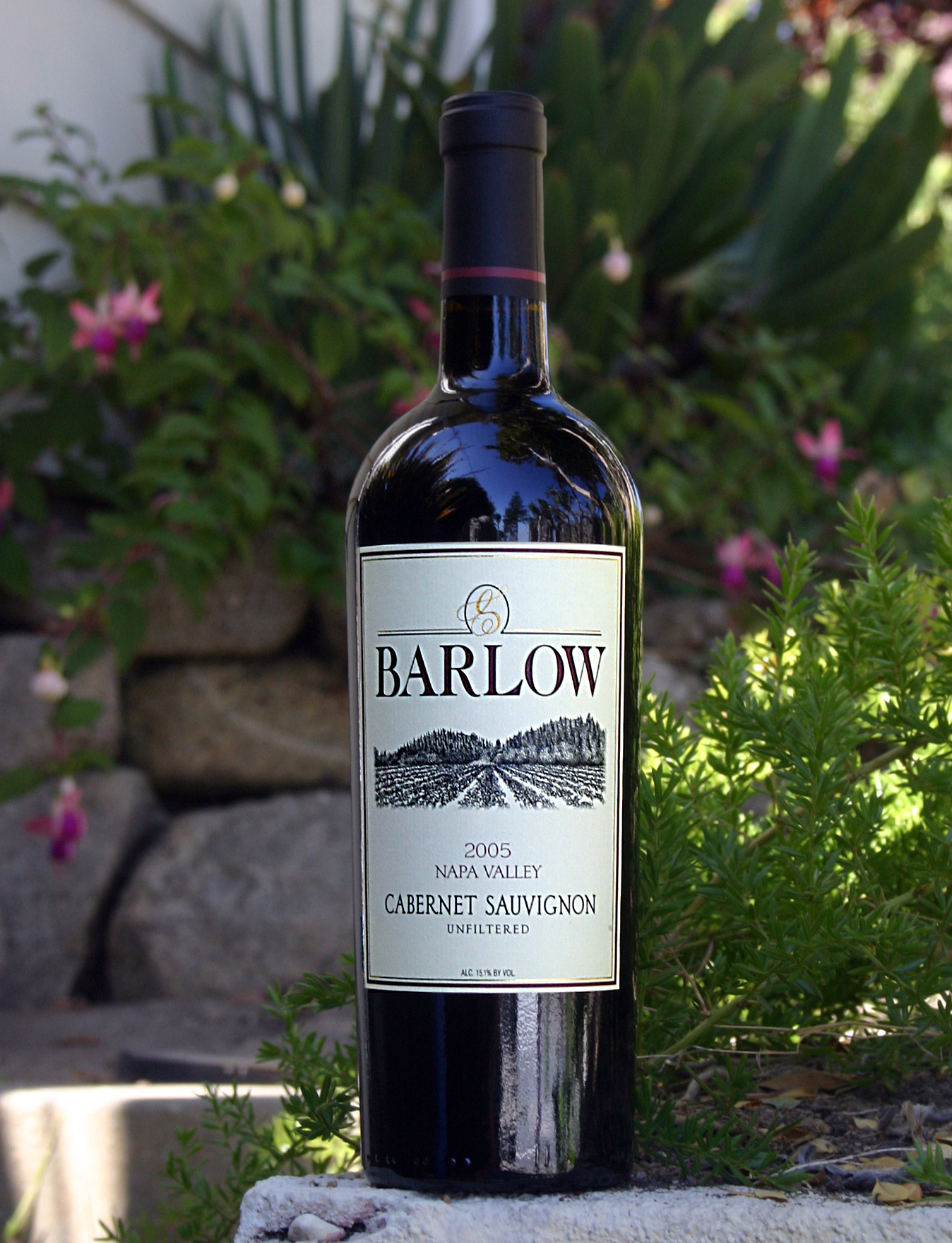 Barlow Vineyards 2005 Cabernet Sauvignon 750ml Wine Bottle