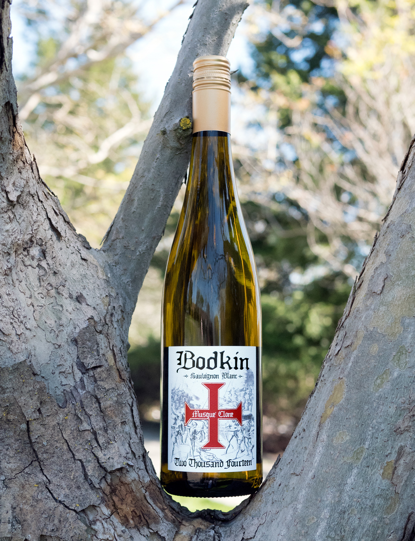Bodkin Wines 2014 Sonoma County Musqué Clone Sauvignon Blanc 750ml Wine Bottle