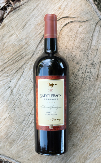 Saddleback Cellars 2013 Oakville Napa Valley Cabernet Sauvignon 750ml Wine Bottle