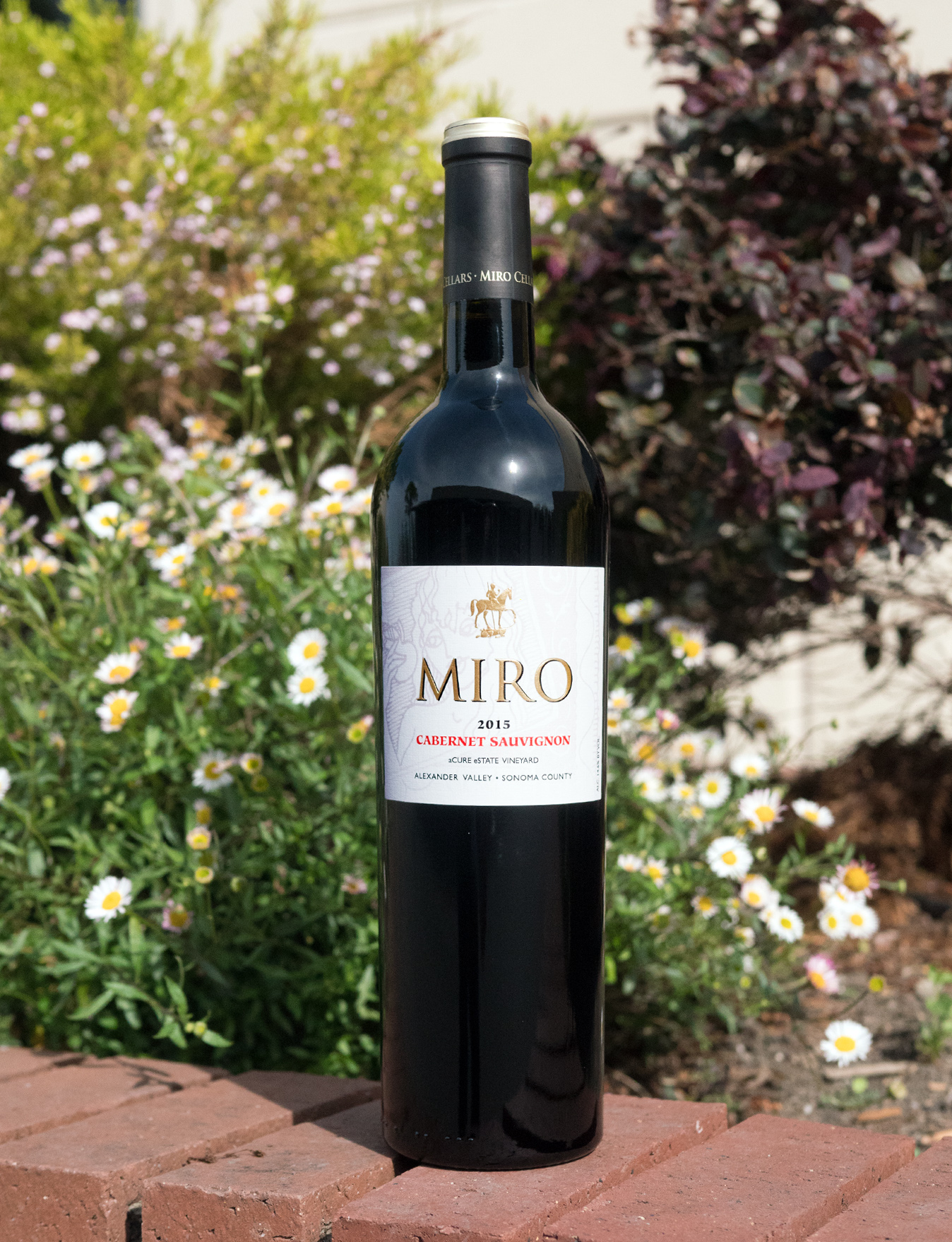 Miro Cellars 2015 aCure eState Vineyard Alexander Valley Sonoma County Cabernet Sauvignon 750ml Wine Bottle