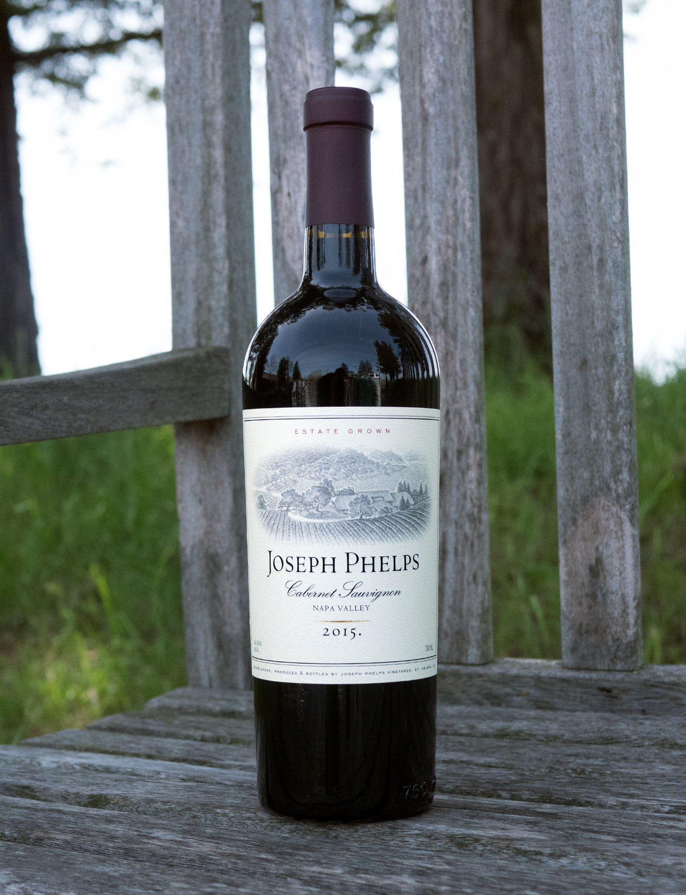 Joseph Phelps 2015 Estate Grown Napa Valley Cabernet Sauvignon 750ml Wine Bottle