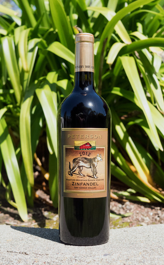 Peterson 2012 Bradford Mountain Estate Vineyard Dry Creek Valley Zinfandel 750ml Wine Bottle