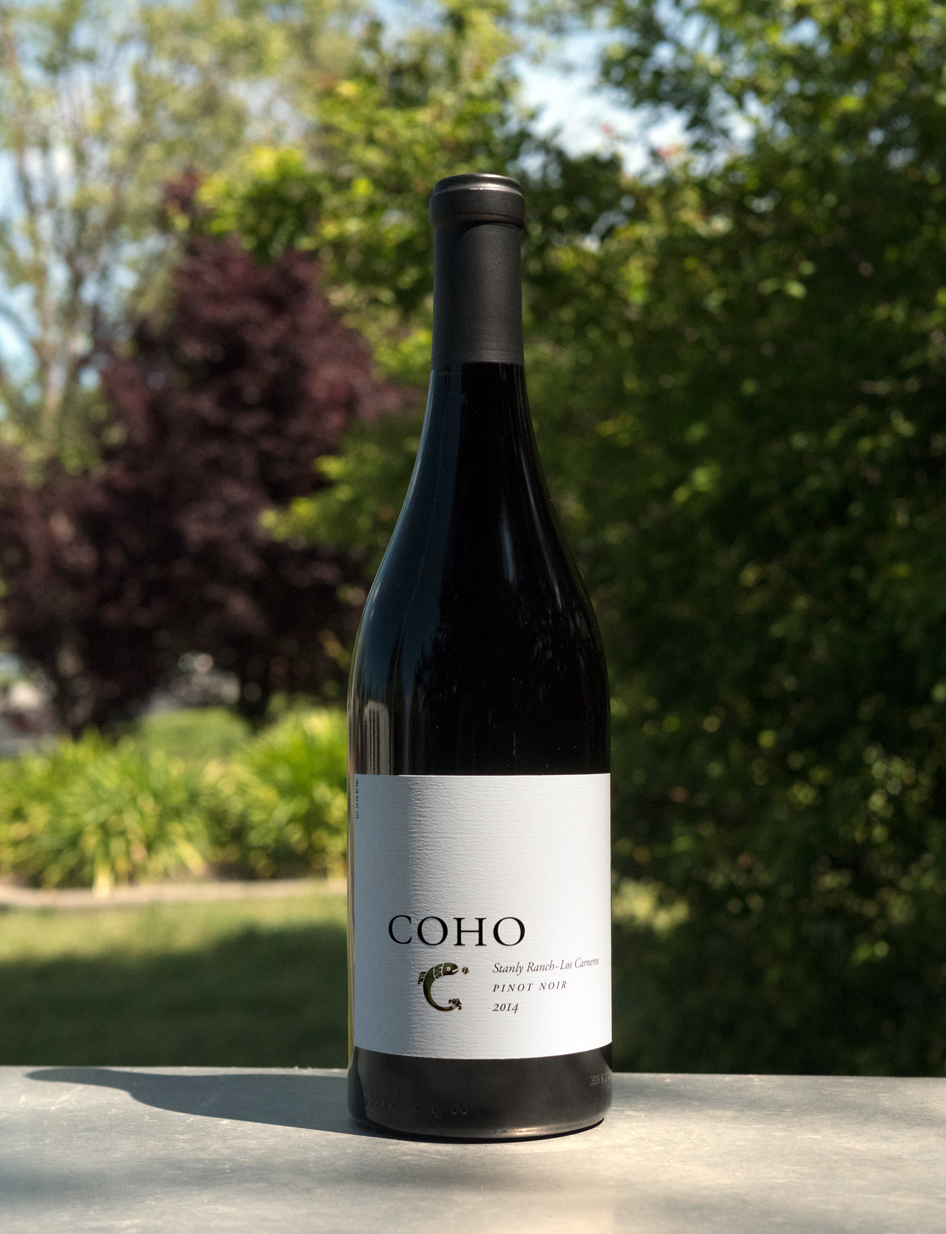COHO 2014 Stanley Ranch Los Carneros Pinot Noir 750ml Wine Bottle