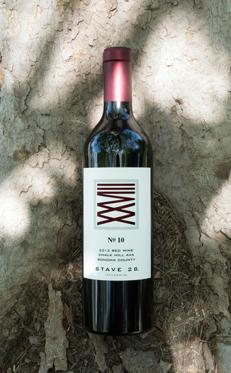 Stave 28 2012 "No. 10" Chalk Hill Sonoma County Red Wine 750ml Wine Bottle