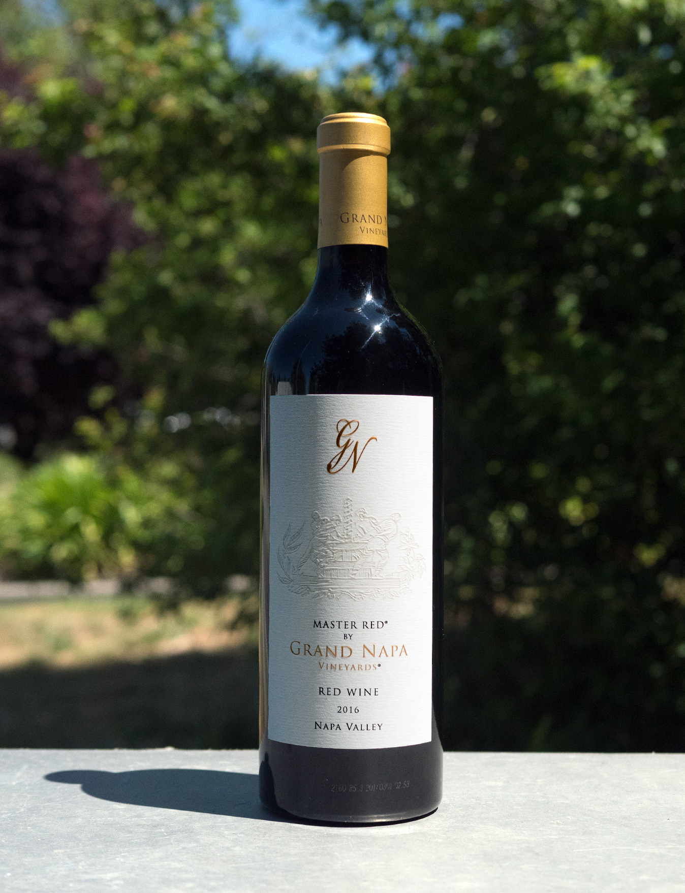 Grand Napa 2016 'Master Red' Napa Valley Cabernet Blend 750ml Wine Bottle