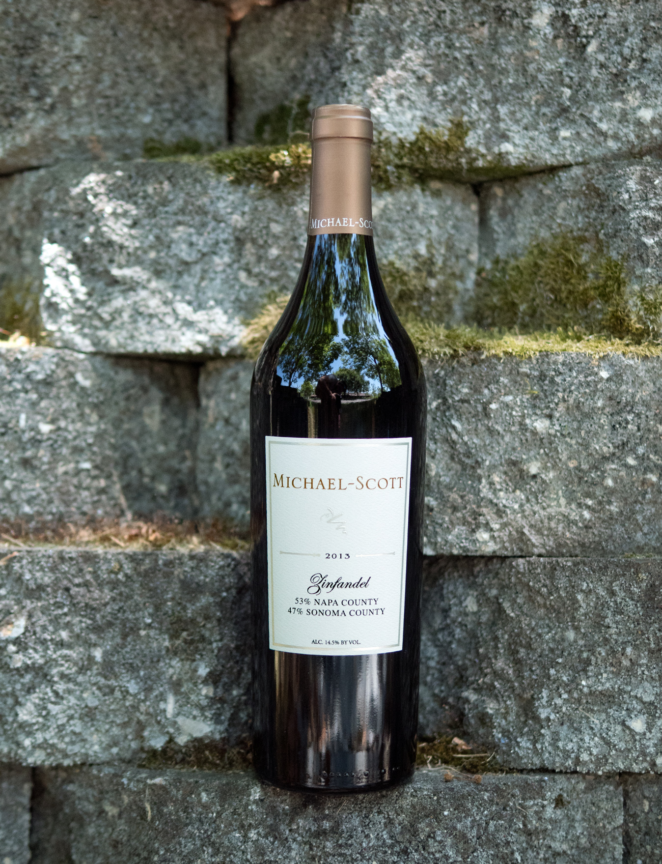 Michael-Scott 2013 Napa/Sonoma County Zinfandel 750ml Wine Bottle