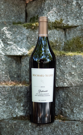 Michael-Scott 2013 Napa/Sonoma County Zinfandel 750ml Wine Bottle