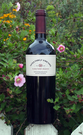 Yates Family Vineyard 2005 Alden Perry Reserve 750ml Wine Bottle