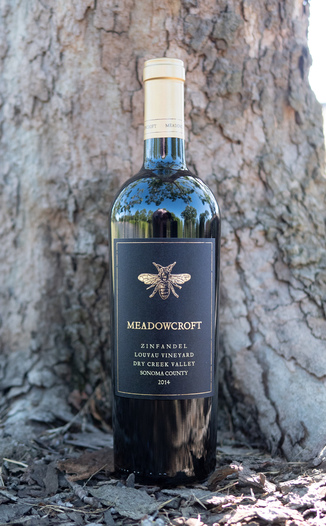 Meadowcroft Wines 2014 Louvau Vineyard Dry Creek Valley Sonoma County Zinfandel 750ml Wine Bottle