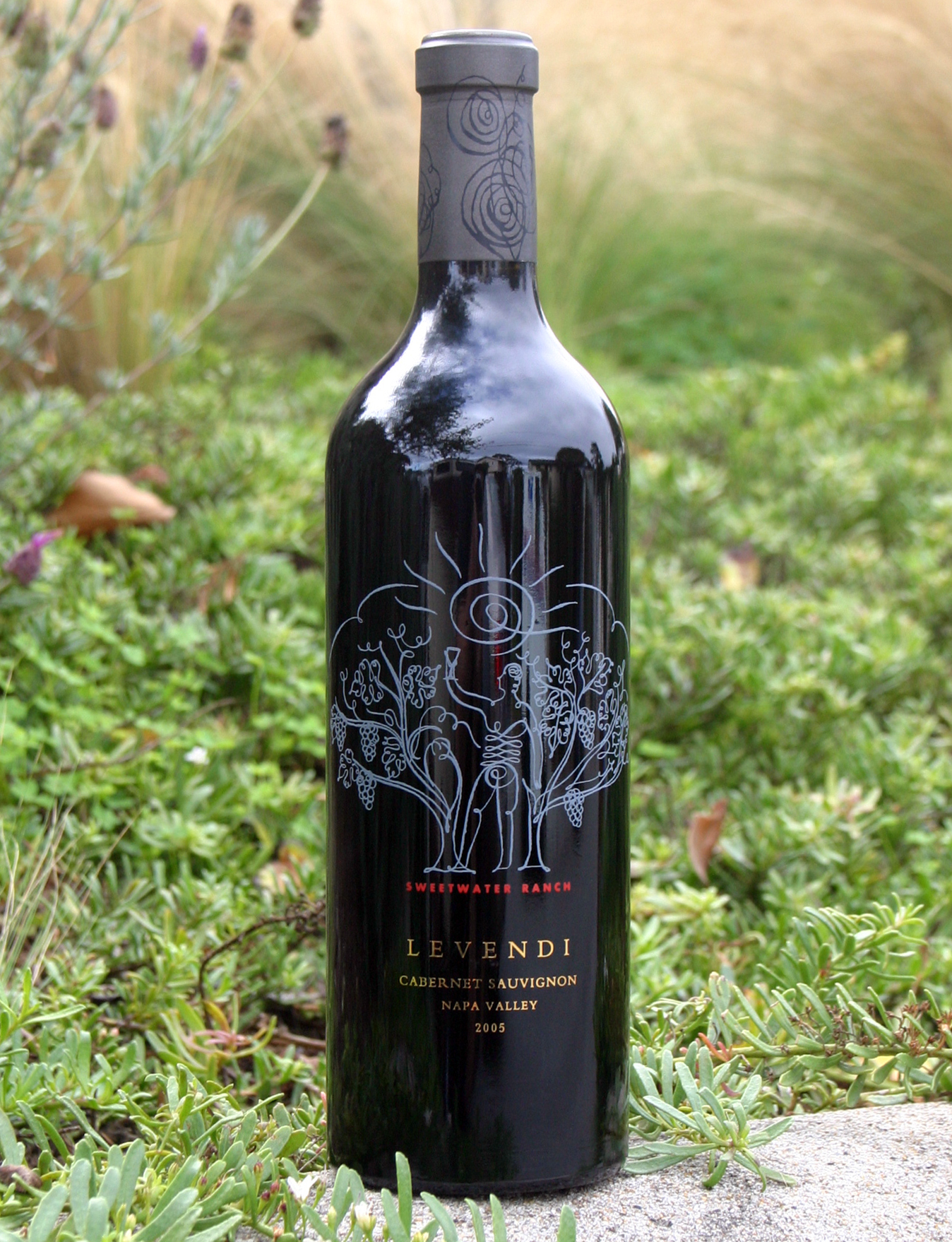 Levendi Winery 2005 Sweetwater Ranch Cabernet Sauvignon 750ml Wine Bottle