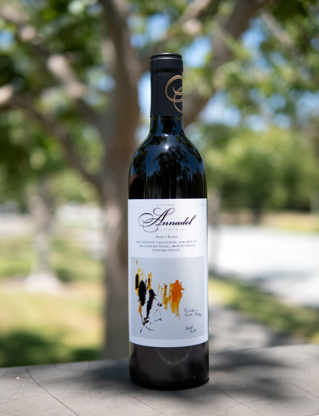 Annadel Estate Winery 2012 "Anni's Blend" Red Blend 750ml Wine Bottle