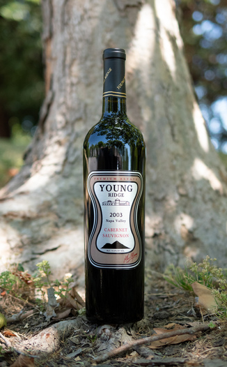 Young Ridge 2003 Premium Estate Napa Valley Cabernet Sauvignon 750ml Wine Bottle
