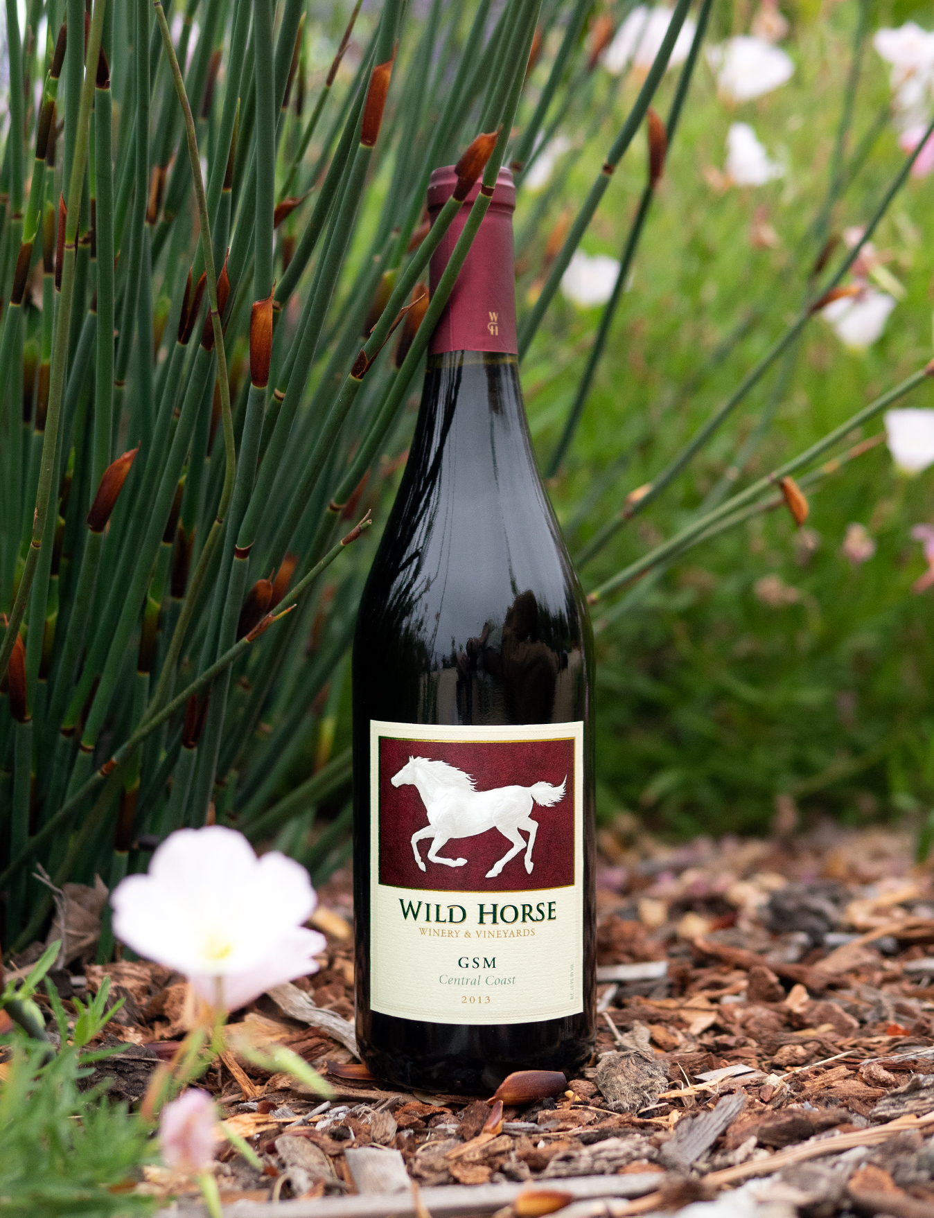 Wild Horse Winery and Vineyards 2013 Central Coast GSM 750ml Wine Bottle