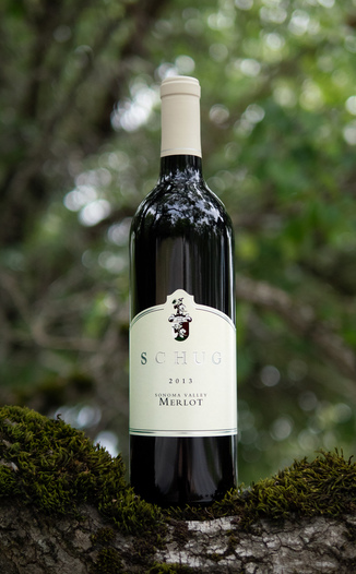 Schug Carneros Estate 2013 Sonoma Valley Merlot 750ml Wine Bottle