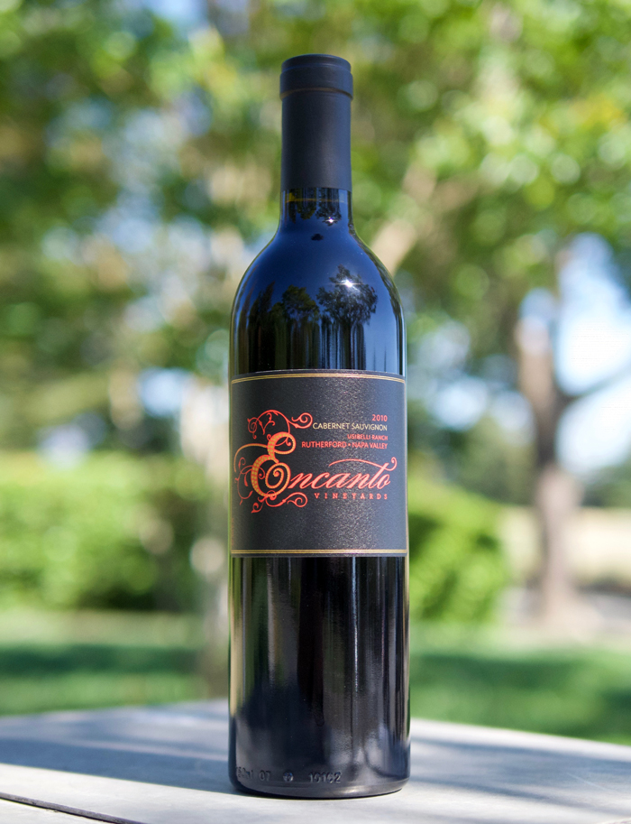 Encanto Vineyards 2010 Usibelli Ranch Rutherford Napa Valley Cabernet Sauvignon 750ml Wine Bottle