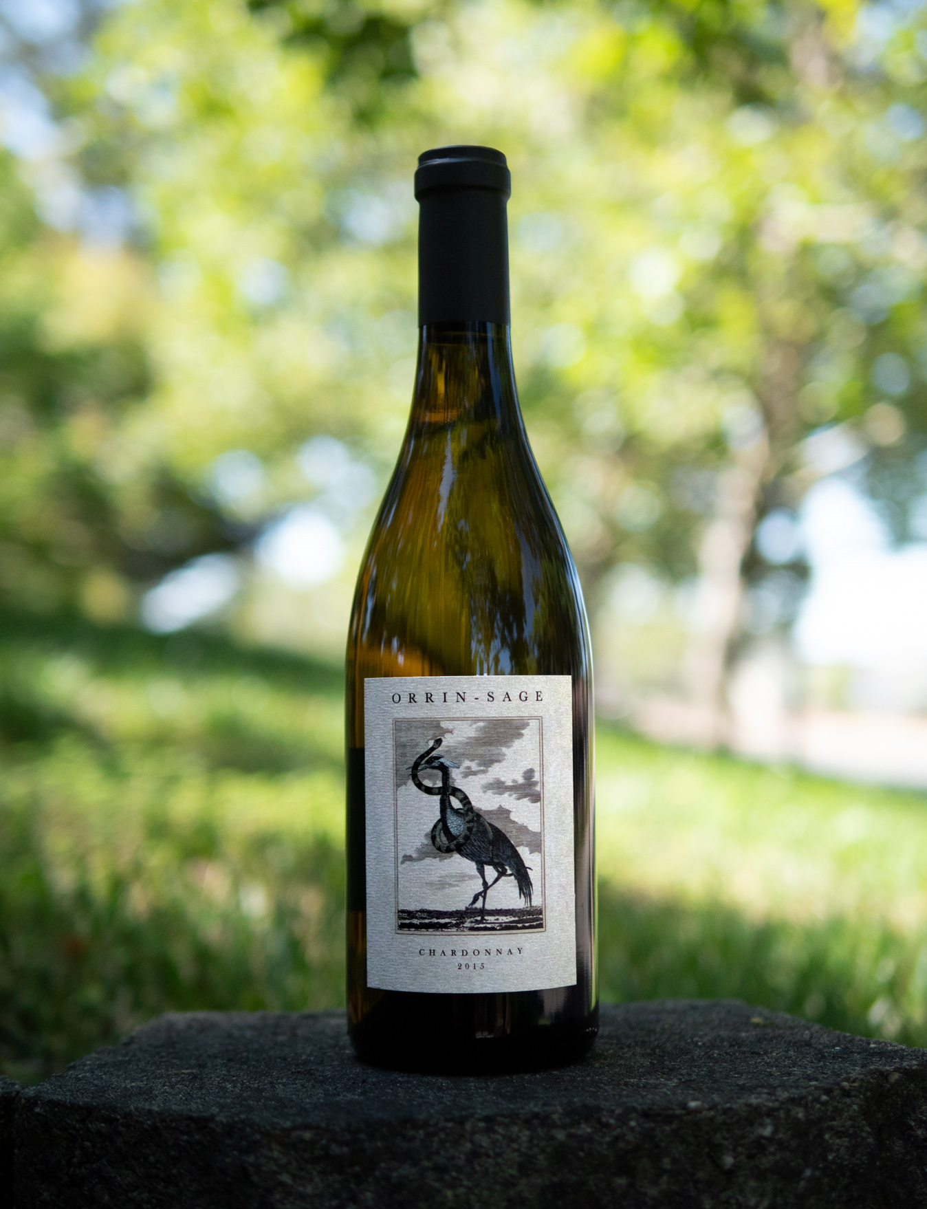 Orrin Sage 2015 Sonoma Mountain Chardonnay 750ml Wine Bottle